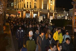 Пловдив - Многолюден протест за по-добър транспорт