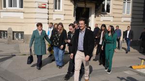 София - 24-и МИР - Крум Зарков регистрира листата на БСП-Обединена левица