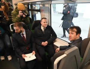 София - Първият нов влак Шкода