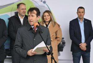 София - Първият нов влак Шкода