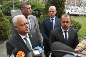 Бургас - Бирифнг на министър Емил Дечев