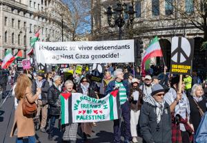 Лондон - Протест срещу войната в Иран и Ливан