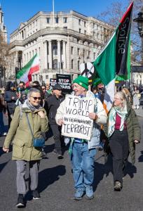 Лондон - Протест срещу войната в Иран и Ливан