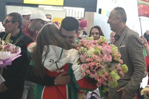 София - Посрещане на Лора Христова