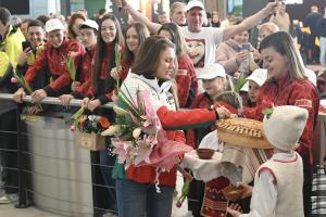 София - Посрещане на Лора Христова