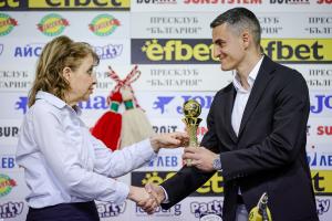Наградиха Георги Костадинов и Евертон Бала от ПФК Левски