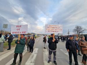 София - Протест на Ботевградско шосе