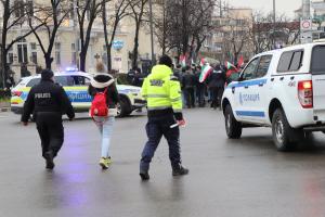 София - Протест на студенти срещу Израел,войната и участието на държава в европейски програми