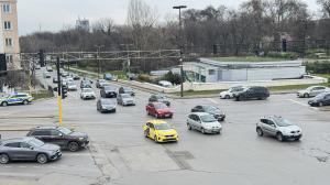 София - Неработеща светофарна уредба на бул. България