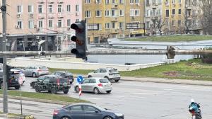 София - Неработеща светофарна уредба на бул. България