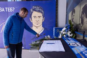 Траурен кът в памет на Борислав Михайлов