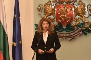 София – Президентът Илияна Йотова удостои полковник Атанас Георгиев със званието 'бригаден генерал