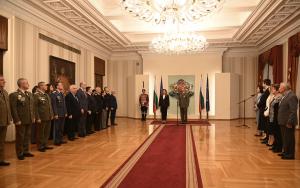 София – Президентът Илияна Йотова удостои полковник Атанас Георгиев със званието 'бригаден генерал