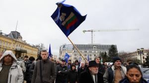 София - Протест и автошествие - синдикат Защита