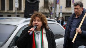 София - Протест и автошествие - синдикат Защита