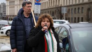 София - Протест и автошествие - синдикат Защита