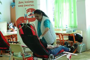 София - Кръводаряване в 6-о училище