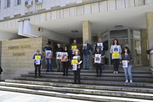 Пловдив - Протест пред съда - загинал моторист и липса на присъда