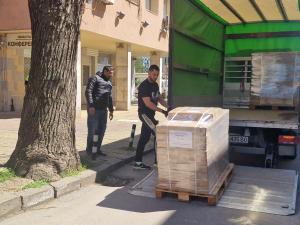 Видин - Полицейски конвой с бюлетини за изборите