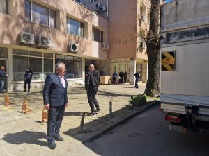 Видин - Полицейски конвой с бюлетини за изборите