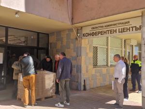 Видин - Полицейски конвой с бюлетини за изборите