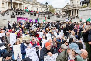 Лондон - Протести с арестувани