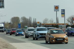 София - засилен трафик на магистрала Хемус