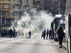 София - Футболните агитки на ЦСКА и Левски