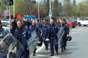 София - Футболните агитки на ЦСКА и Левски