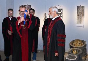София – Удостояване на Емил Попов с Доктор хонорис кауза на Художествената академия
