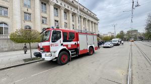 София - Сигнал за бомба в Съдебна палата