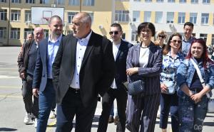 София - Бойко Борисов гласува в Банкя