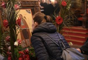 София - Поклонение пред мощите на Св.Лазар в храм 'Света Неделя'