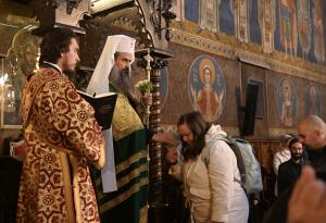 София - Поклонение пред мощите на Св.Лазар в храм 'Света Неделя'