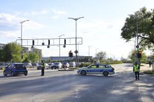 Пловдив - Протест блокира кръстовище заради строеж на брега на р.Марица