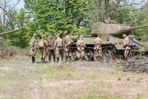 Ямбол - Музей на славата - възстановка на боевете край Драва