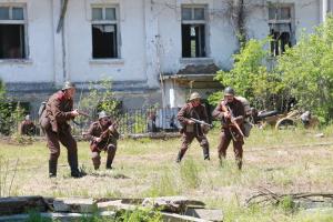 Ямбол - Музей на славата - възстановка на боевете край Драва