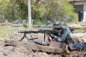 Ямбол - Музей на славата - възстановка на боевете край Драва