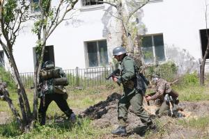 Ямбол - Музей на славата - възстановка на боевете край Драва