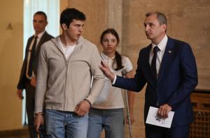 София - Среща в Министерски съвет с Тервел и Малена Замфирови