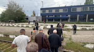 София - Гара Север - Костадинов пристигна с влак от Варна