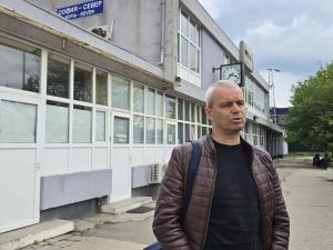 София - Гара Север - Костадинов пристигна с влак от Варна