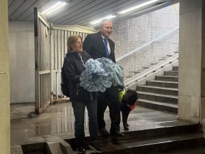 София - Кучето Роувър е придружител на незрящия депутат Иван Янев