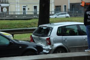 Верижна катастрофа на 'Лъвов мост' в столицата