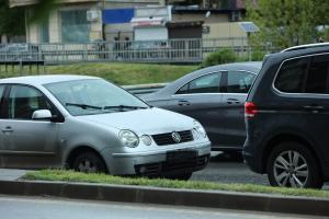 София - Верижна катастрофа на изхода на Лъвов мост