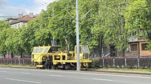 София - Ремонт на трамвайното трасе на бул.България