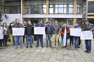 Пловдив - Протест срещу закриването на автогара Север