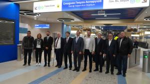 София - Инспекция на разширението на метролиния 3
