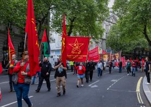 Лондон - Манифестаия за 1 май