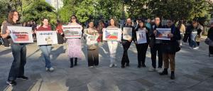 София - Протест срещу затварянето на Чешкия култутрен център